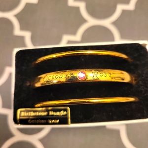 Birth Stone Bangle Set